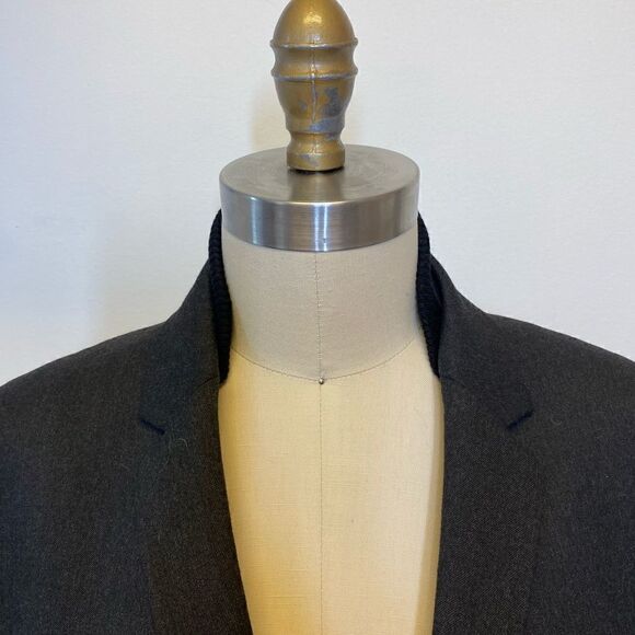Kenneth Cole reaction slim fit performance blazer sport Coat XL - Picture 7 of 15